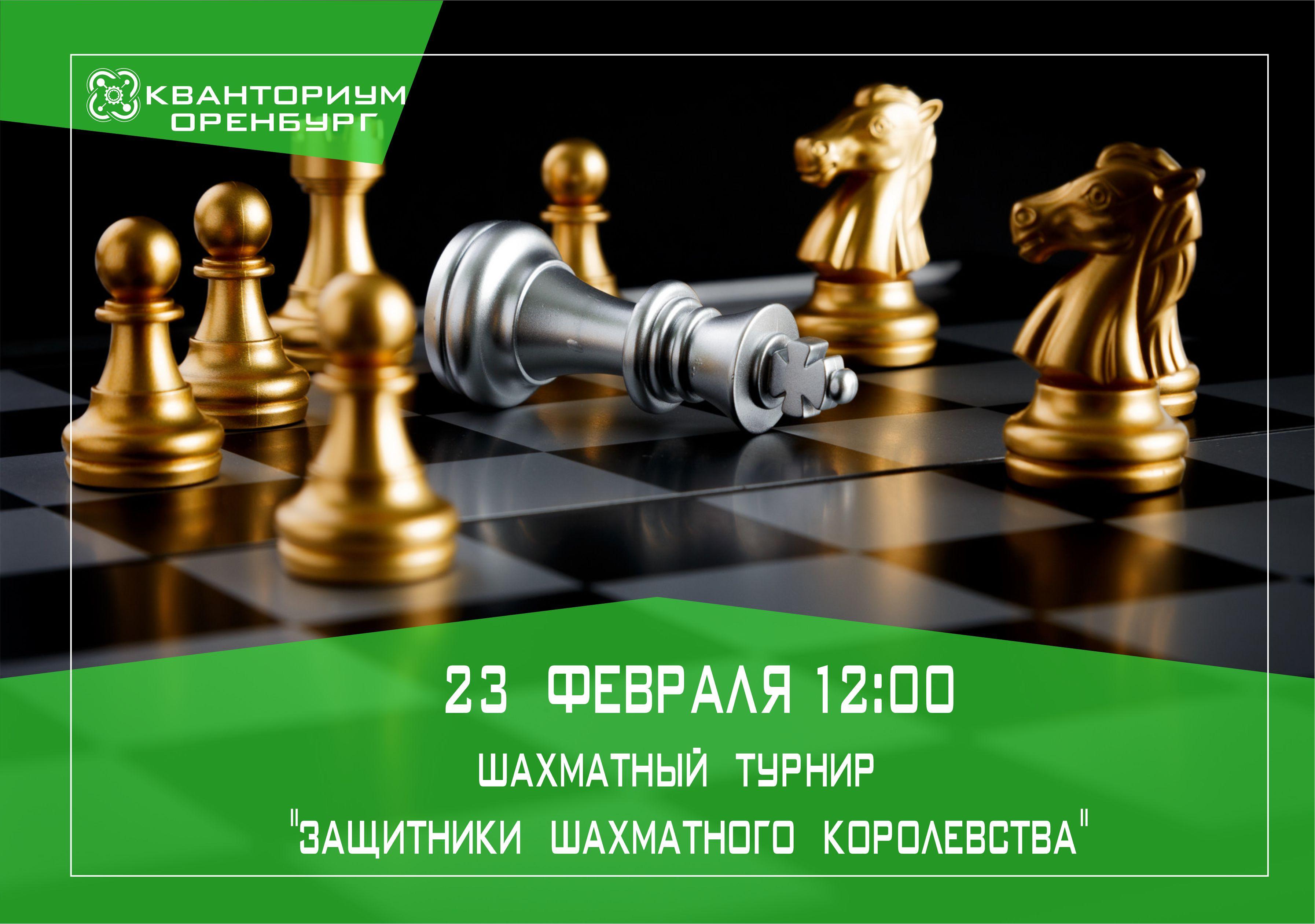 Шахматный турнир "Защитники шахматного королевства", приуроченный у Дню защитника Отечества